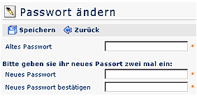 Passwort ändern